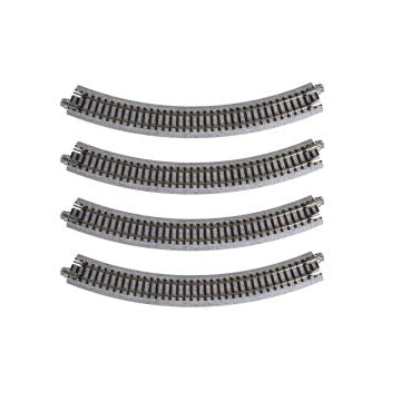 Kato 20-100 Unitrack (R249-45) Curved Track 45 Degree 4pcs