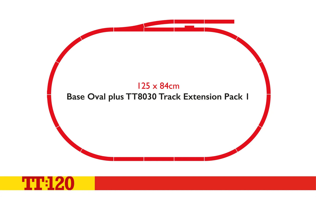 Hornby TT1004TXSM Inter-City 125 High Speed - Train Set (DCC Sound Fitted)