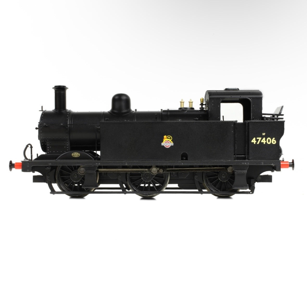 Bachmann Branchline 32-231B LMS Fowler 3F (Jinty) 47406 BR Black (Early Emblem)