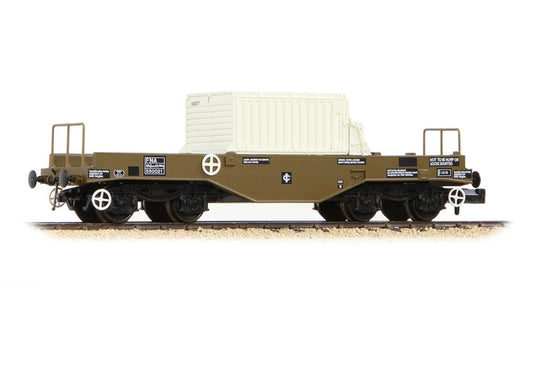 Graham Farish 377-801A BR FNA Nuclear Flask Wagon with Flat Floor