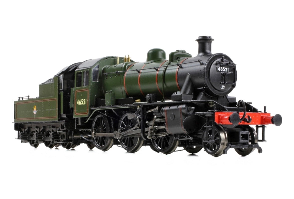 Bachmann Branchline LMS Ivatt 2MT 46521 BR Lined Green (Early Emblem)