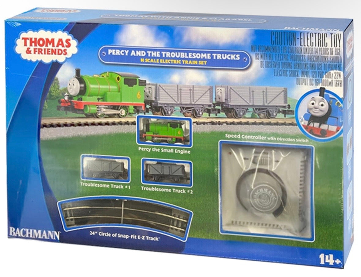 Percy and the Troublesome Trucks Train Set