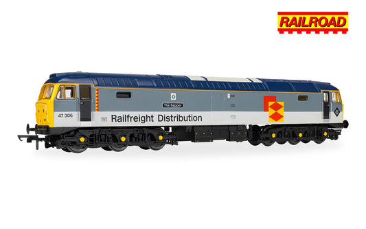 Hornby R30440 RailRoad - Railfreight Distribution - Class 47 - 'The Sapper' 47306