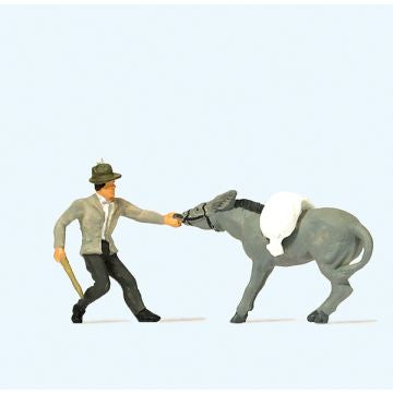 Preiser 29087 Lively Donkey Figure