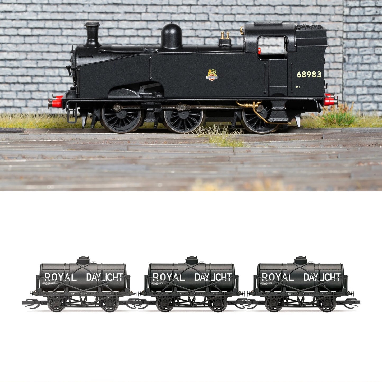 Hornby BR j50 (early) and royal daylight tanker triple pack