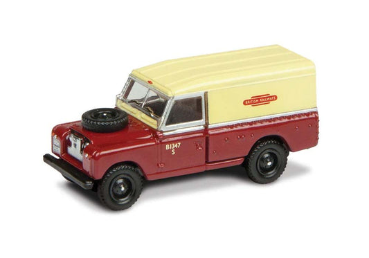 Oxford Diecast 120LAN2001 Land Rover Series 2 LWB Hard Top British Railways   Oxford Diecast