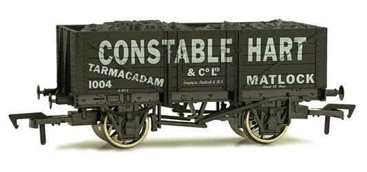 4F-051-021 OO Gauge 5 Plank Wagon 10' Wheelbase Constable Hart