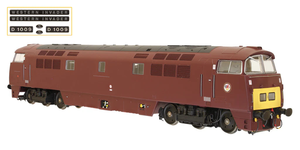 4D-003-021 OO Gauge Western Invader BR Maroon SYP D1009