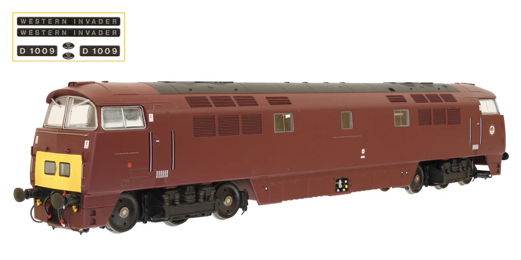 4D-003-021 OO Gauge Western Invader BR Maroon SYP D1009