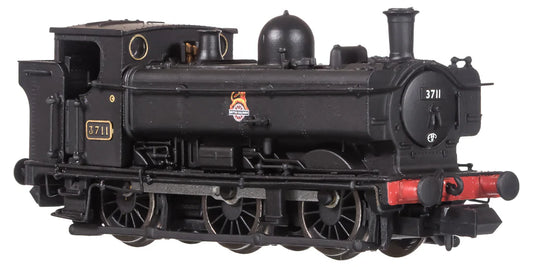 2S-007-033 N Gauge Pannier 3711 BR Black Early Crest