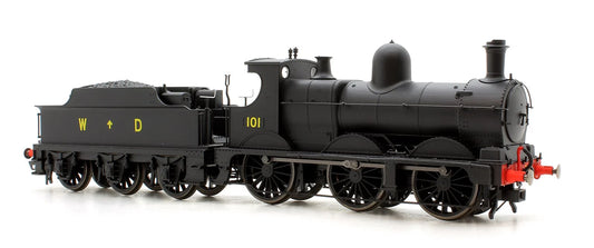 OXFORD RAIL OR76DG006 WAR DEPARTMENT DEAN GOODS 0-6-0 STEAMS LOCOMOTIVE NO.101