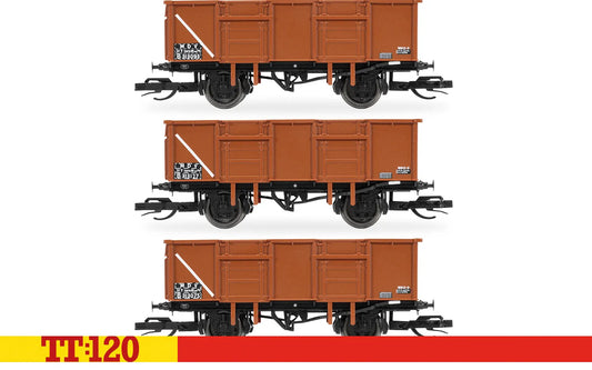 Hornby TT6039 BR - 21T Mineral Wagon - Triple Pack