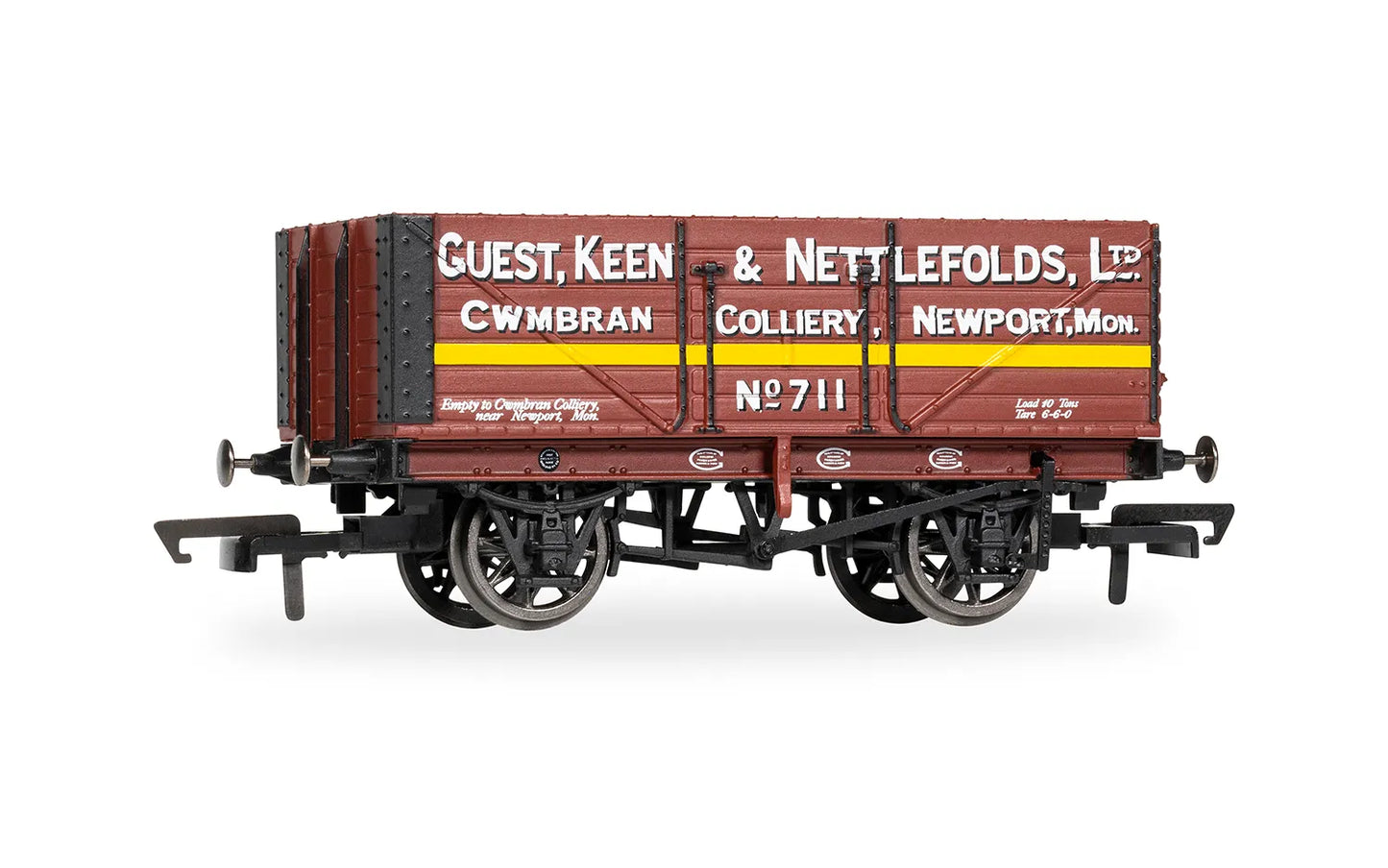 Hornby R60296 Guest Keen & Nettlefolds No 117 - 7 Plank Wagon