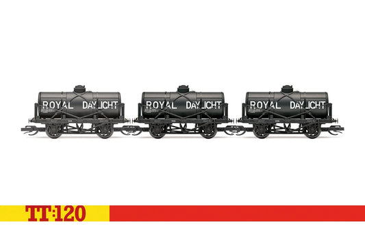 Hornby TT6046 Royal Daylight - 12T Tank Wagon - Triple Pack