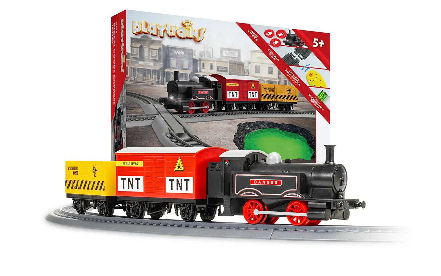 Hornby R9361M Playtrains - Steam Goods Express Train Set