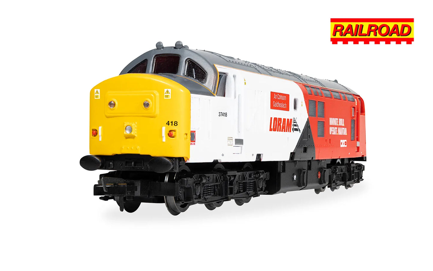 Hornby R30436 RailRoad - Loram - Class 37 - 'An Comunn Gaidhealach' 37418