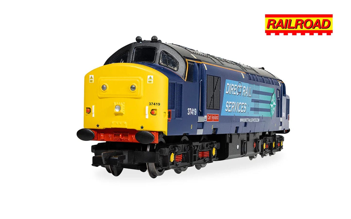 Hornby R30437 RailRoad - DRS - Class 37 - 'Carl Haviland' 37419