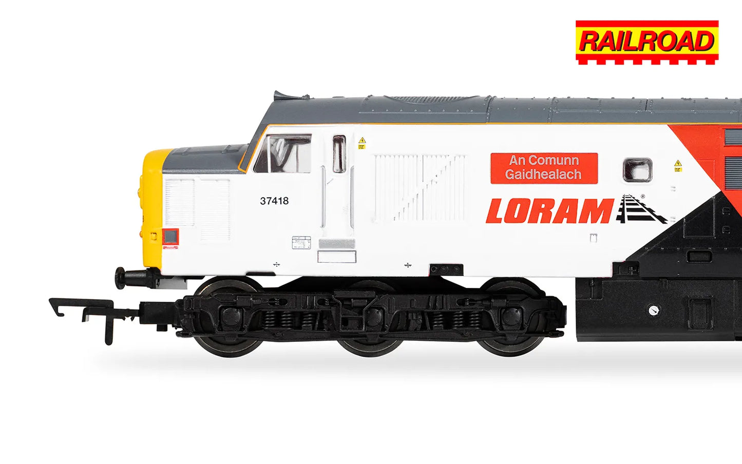 Hornby R30436 RailRoad - Loram - Class 37 - 'An Comunn Gaidhealach' 37418