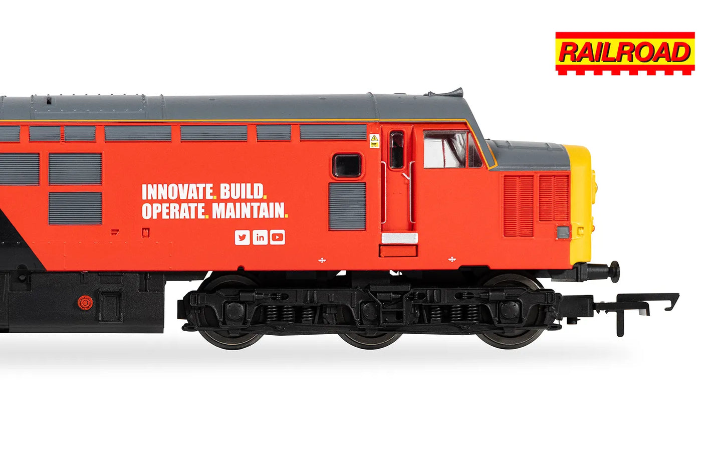 Hornby R30436 RailRoad - Loram - Class 37 - 'An Comunn Gaidhealach' 37418