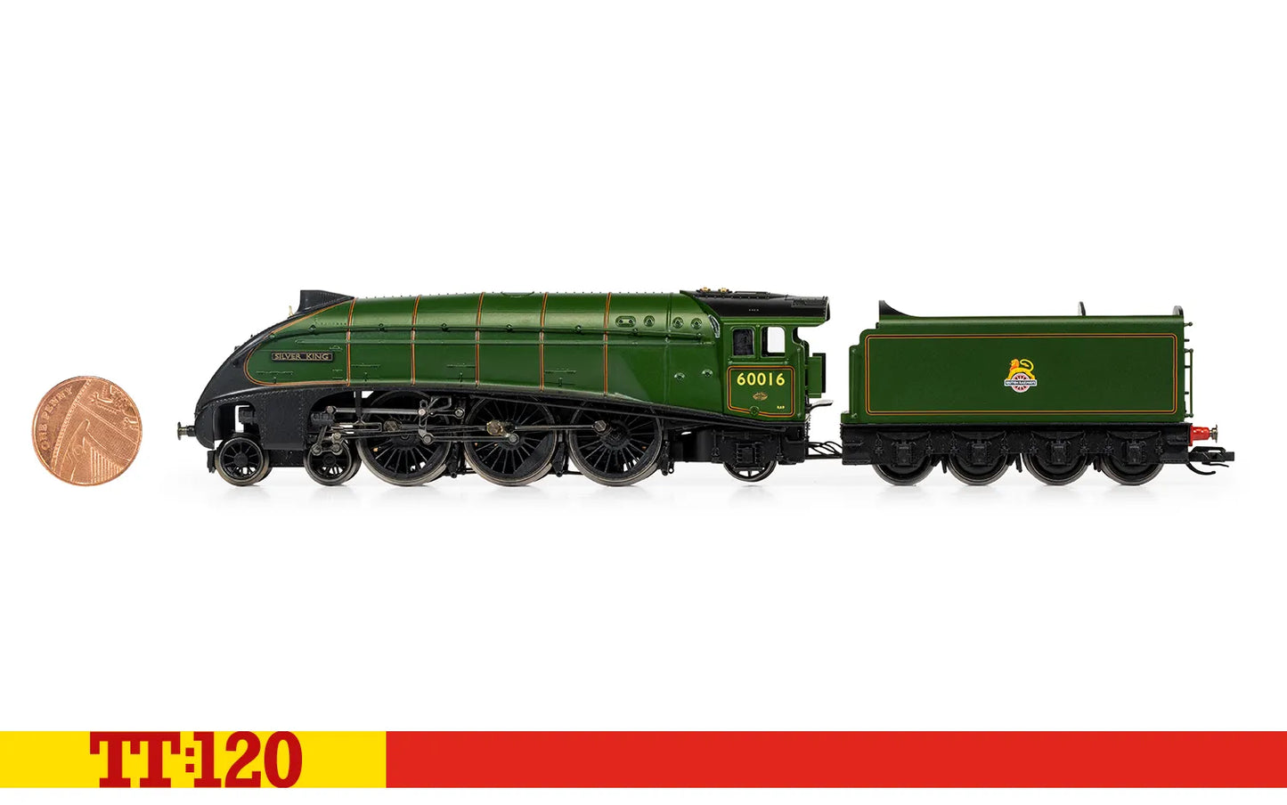 Hornby TT3008M BR Class A4 4-6-2 60016 'Silver King' - Era 4