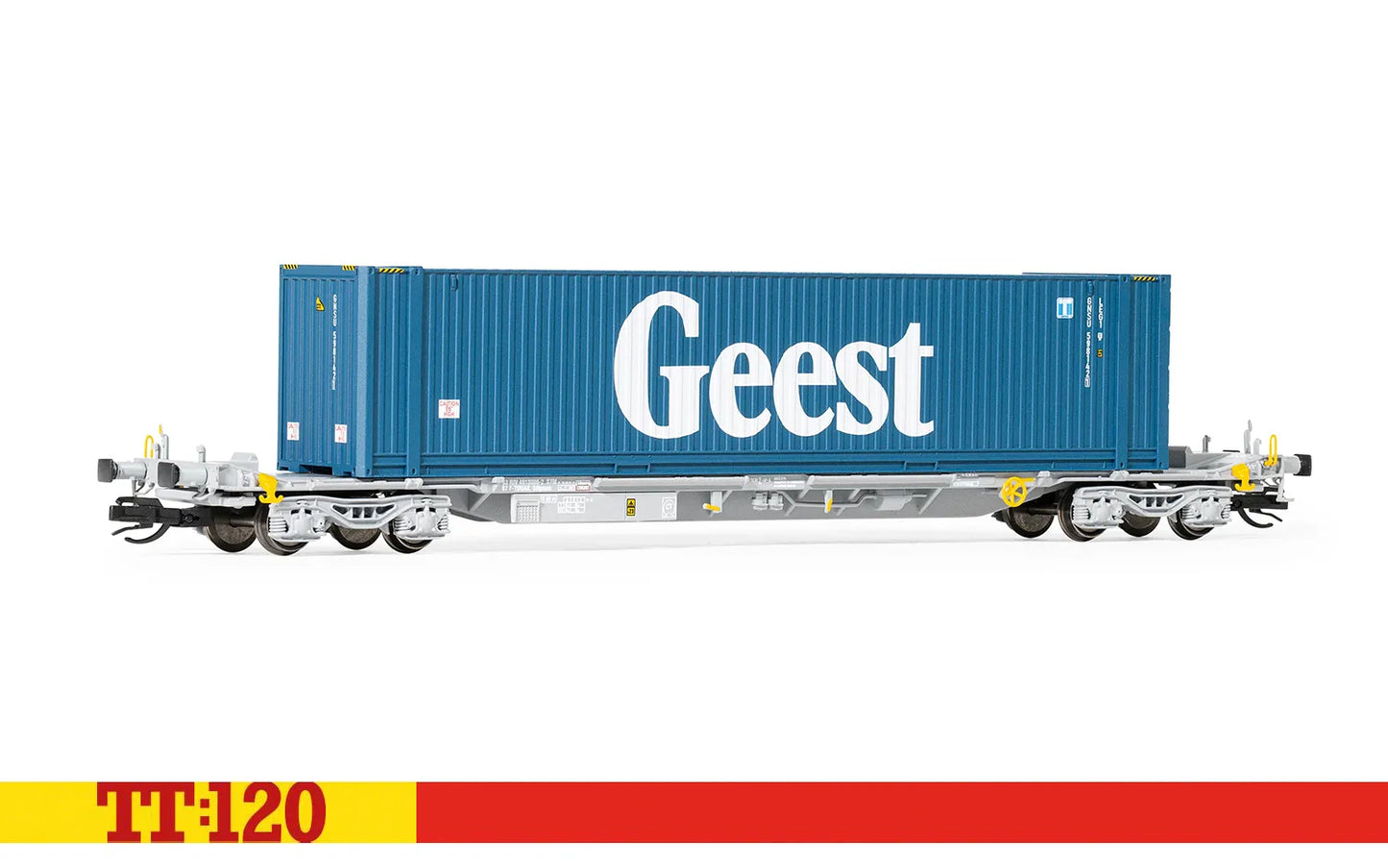Hornby TT6033 TOUAX - 'GEEST' 45ft Container - Sffgmss IFA Wagon