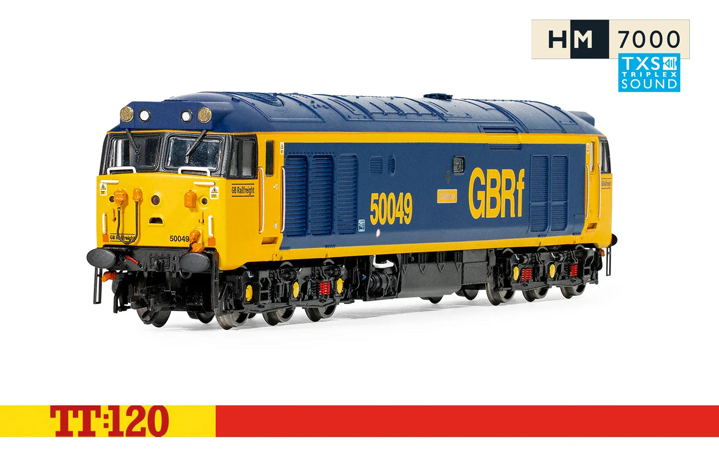 Hornby TT3015TXSM GBRf, Class 50, Co-Co, 50049 'Defiance' Digital - Era 11 (Sound Fitted)