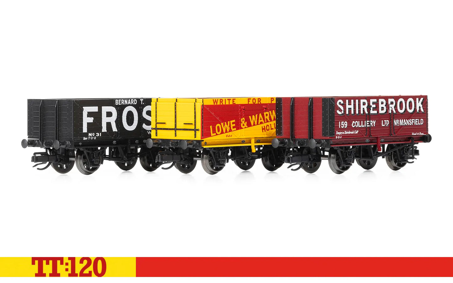 Hornby TT6042 7 Plank Wagon - Triple Pack