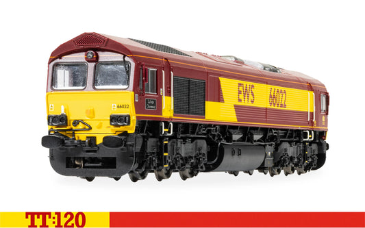 Hornby TT3030M EWS - Class 66 - 66022 'Lafarge Charnwood'