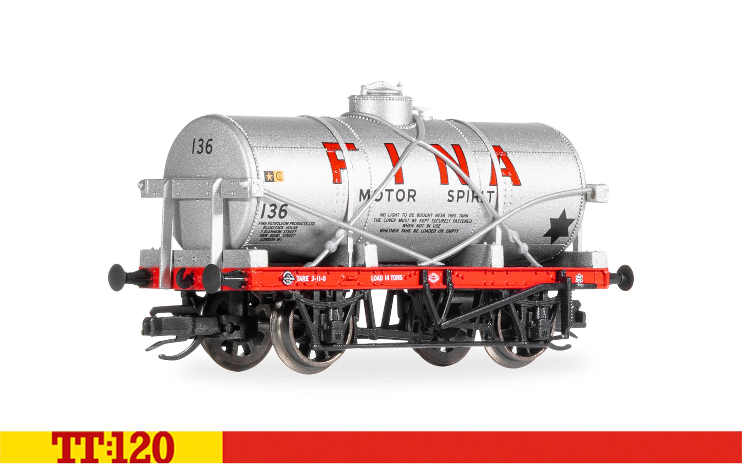 Hornby TT6047 Fina '136' - 12T Tank Wagon