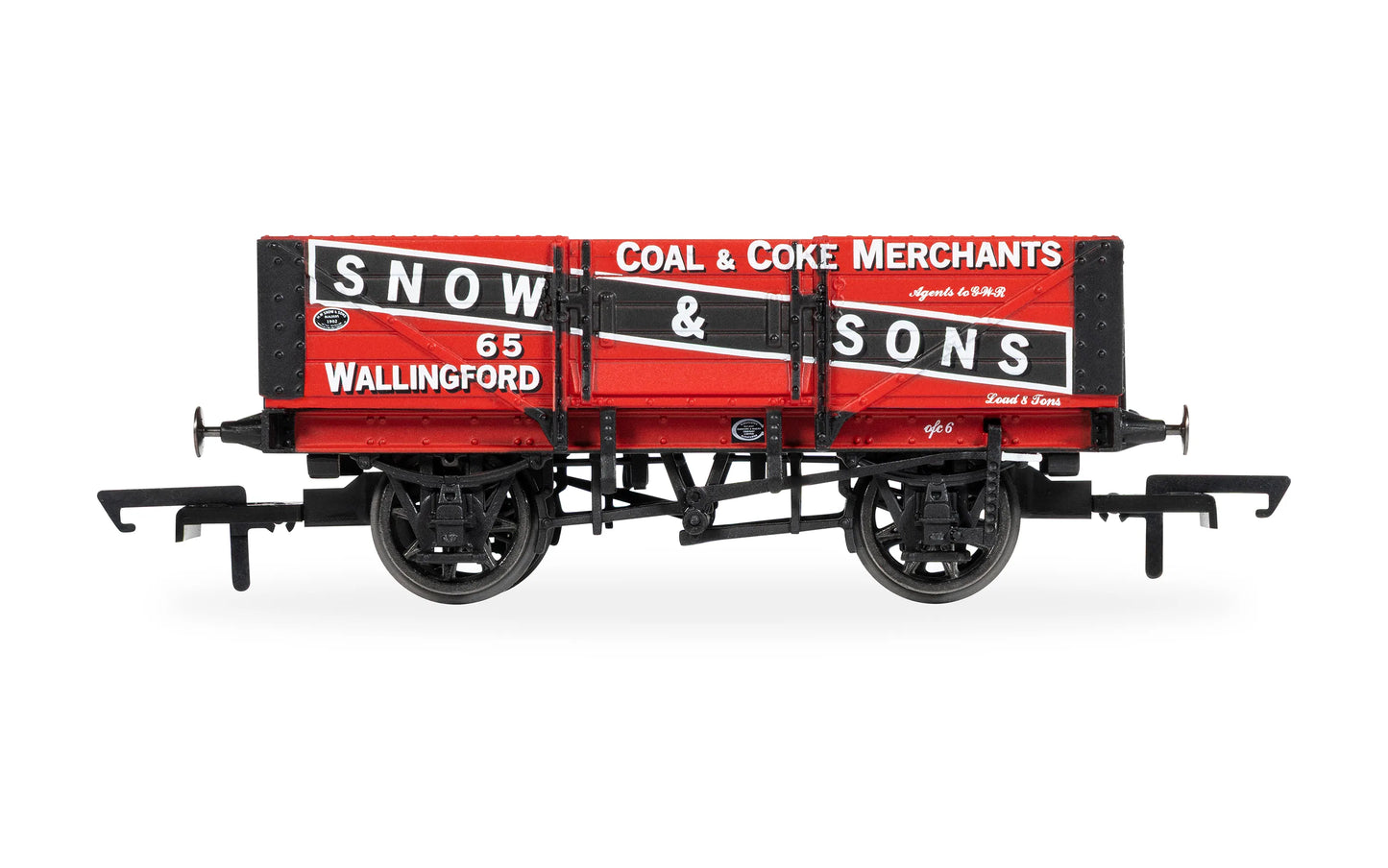 Hornby R60305 Snow & Sons - 5 Plank Wagon - No. 65
