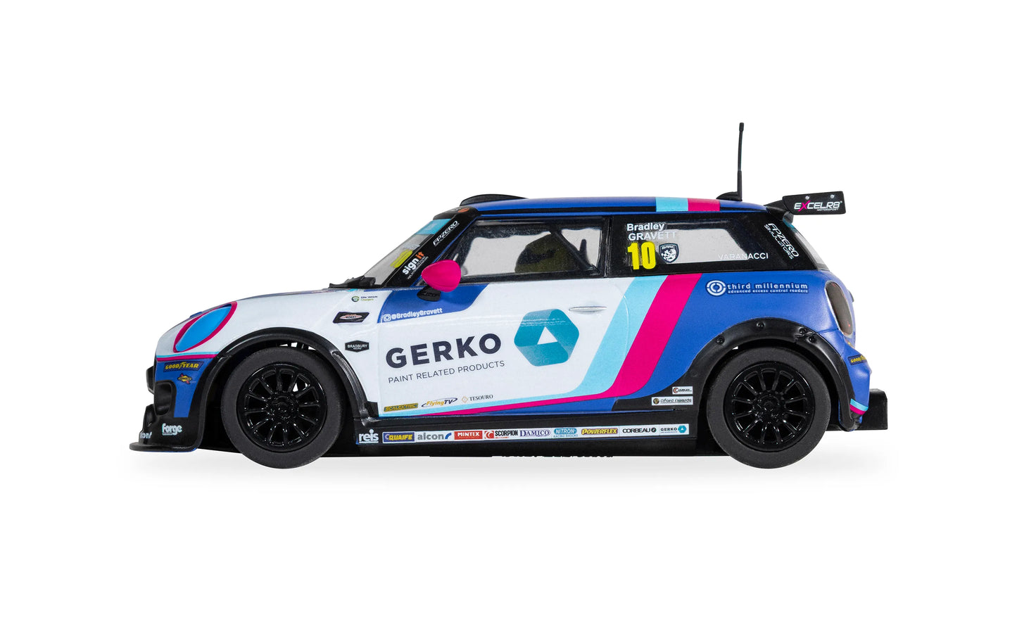 Scalextric C4410 Mini Cooper - Bradley Gravett 2024