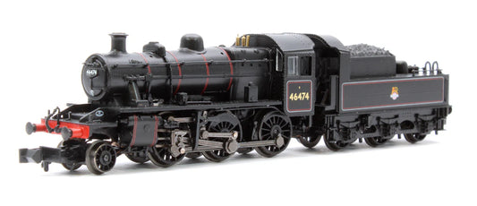 GRAHAM FARISH 372-626B LMS IVATT 2MT 46474 BR LINED BLACK (EARLY EMBLEM)