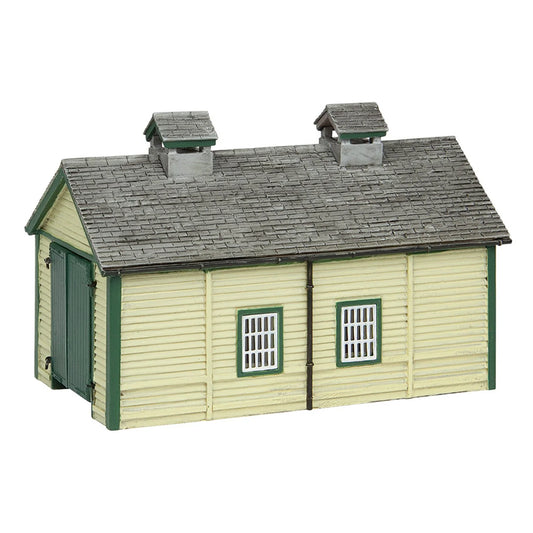 SCENECRAFT 42-0029 WOODEN ENGINE SHED