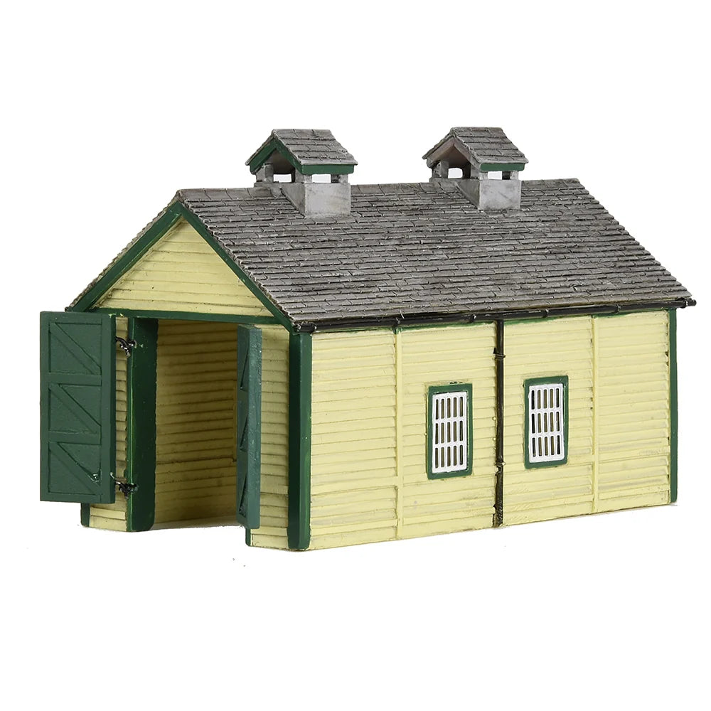 SCENECRAFT 42-0029 WOODEN ENGINE SHED