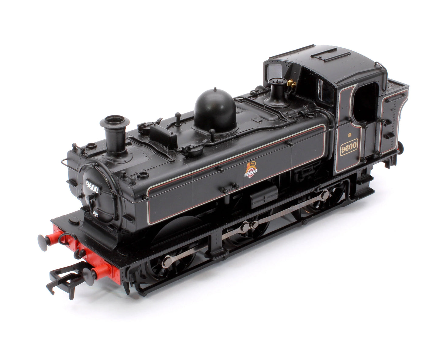 BACHMANN 32-205B GWR 8750 PANNIER TANK 9600 BR LINED BLACK (EARLY EMBLEM) STEAM LOCOMOTIVE