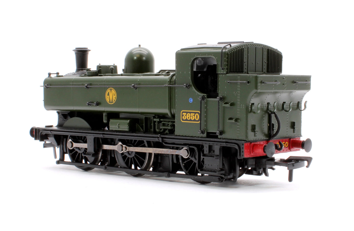 BACHMANN 32-198 GWR 8750 PANNIER TANK 3650 GWR GREEN (SHIRTBUTTON) STEAM LOCOMOTIVE