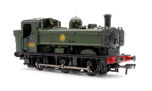 BACHMANN 32-198 GWR 8750 PANNIER TANK 3650 GWR GREEN (SHIRTBUTTON) STEAM LOCOMOTIVE