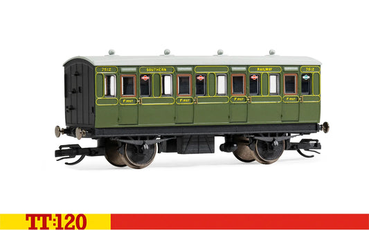 Hornby TT4051 SR - 4 Wheel - '7512' - First Class Coach