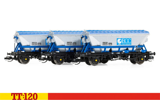 Hornby TT6049 ECC - CDA Hopper Wagon - Triple Pack