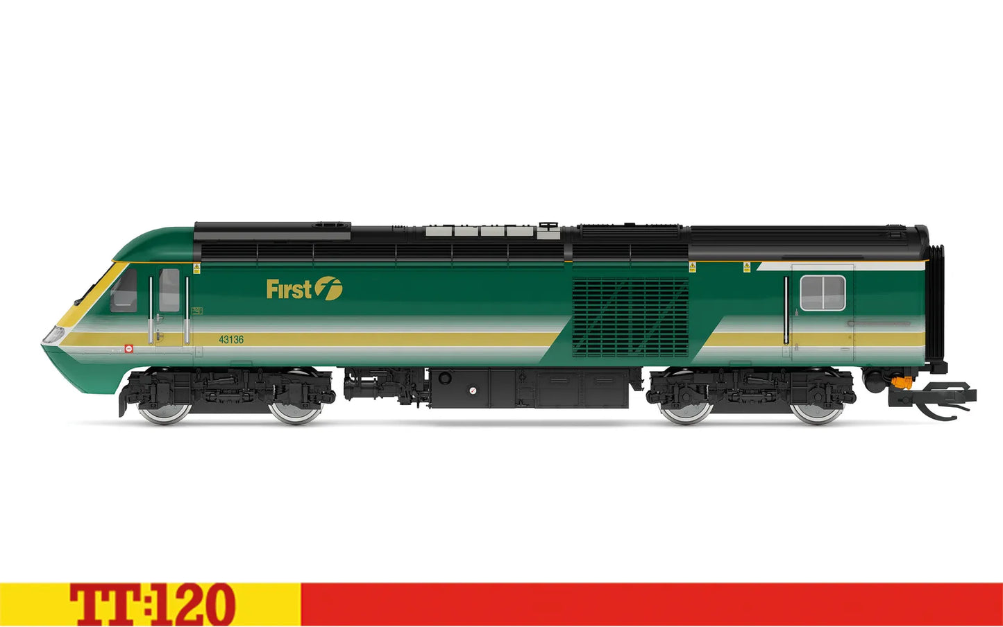 PREORDER Hornby TT3050M First Great Western - Class 43 HST - Railway Heritage Trust - Train Pack