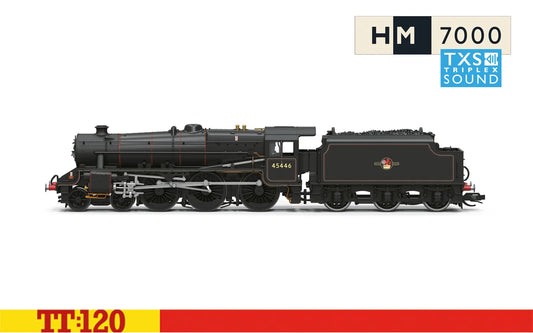 PREORDER Hornby TT3070TXSM BR - Stanier 5MT 'Black 5' - 45446 (DCC Sound Fitted)