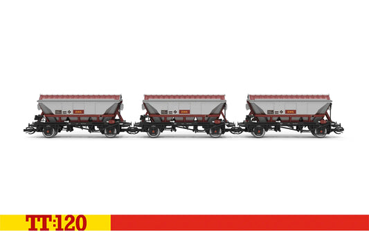 PREORDER Hornby TT6084 EWS - CDA Hopper Wagon - Triple pack