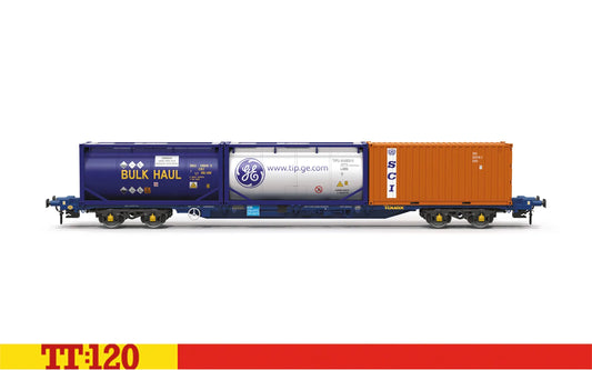PREORDER Hornby TT6057 Touax KFA Container Wagon - 93374