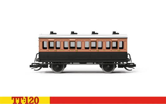 PREORDER Hornby TT4078 LSWR - 4 Wheel - 1st Class Coach - 123