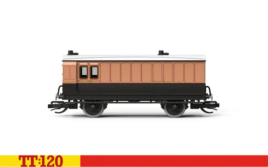 PREORDER Hornby TT4081 LSWR - 4 Wheel - 3rd Class Brake Coach - 140