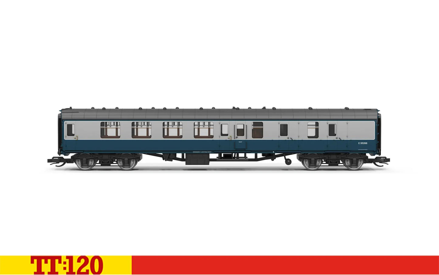 PREORDER Hornby TT4077 BR - Mk1 - Brake Second Corridor Coach - E35266