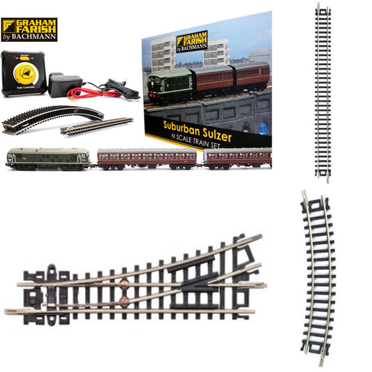 Graham Farish Suburban Sulzer Train Set upgrade bundle