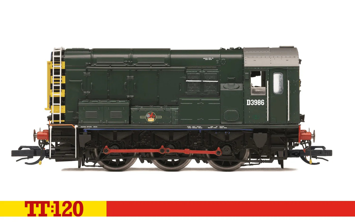 Hornby TT3028M BR, Class 08, 0-6-0, D3986 – Era 5